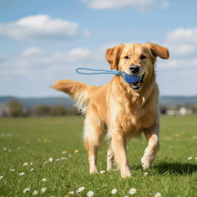 Balle chien ultra résistante caoutchouc naturel jeux extérieur rapporter lancer indestructible 6 – Lune et Museau