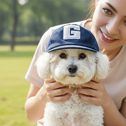Casquette chien protection solaire UV ajustable été balade extérieur 6 – Lune et Museau