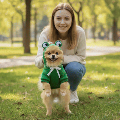Déguisement Chien Grenouille