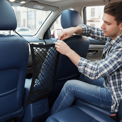 Filet séparation chien voiture sécurité trajet coffre siège arrière 6 – Lune et Museau