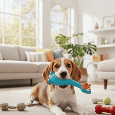 Jouet pour chien Intellistim stimulation mentale intelligence interactif – Lune et Museau