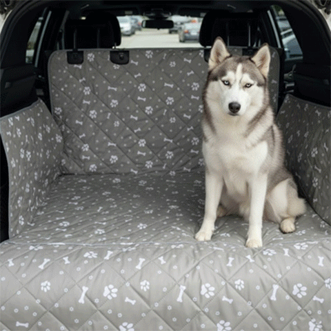 Housse de protection voiture pour chien imperméable antidérapante siège arrière - vue 6 – Lune et Museau