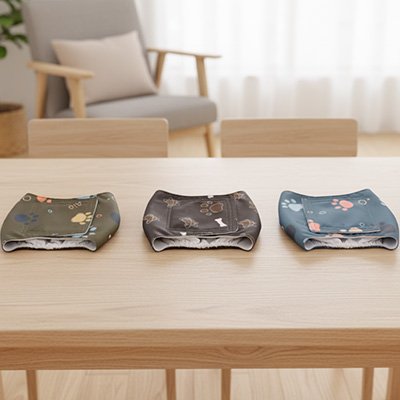 Couche pour chien | Absorbante et confortable – vue 5 – Lune et Museau