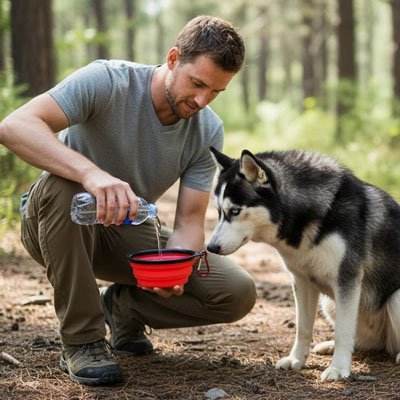 Gamelle pour chien anti-dérapante ergonomique stable repas confort  eau – Lune et Museau