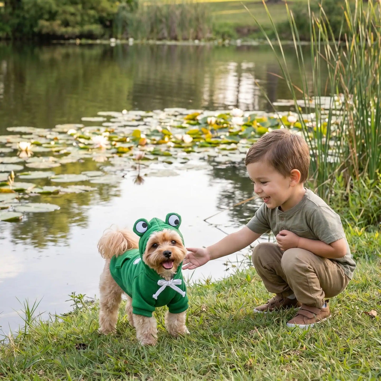 Déguisement Chien Grenouille
