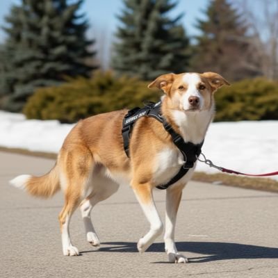 Harnais chien marche