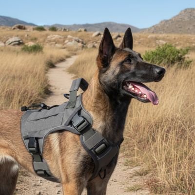 Harnais chien | Confort Sécurité – vue 4 – Lune et Museau
