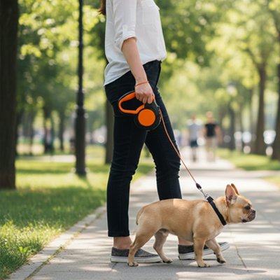 Laisse enrouleur chien Sécuri-Flex rétractable ajustable blocage sécurité promenade balade – Lune et Museau