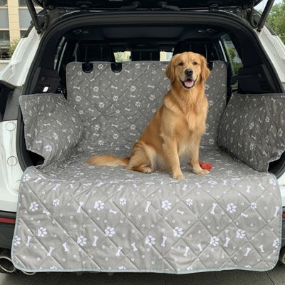 Housse de protection voiture pour chien imperméable antidérapante siège arrière - vue 3 – Lune et Museau
