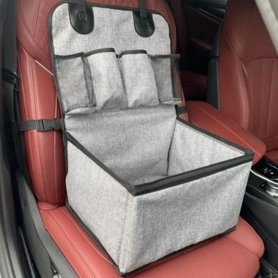 Siège auto pour chien Securipet – vue 2 – Lune et Museau