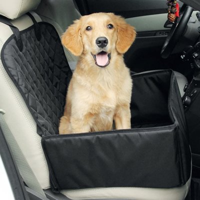 Siège auto pour chien SecuriPaws sécurisé confortable trajet voiture –  vue 5 - Lune et Museau